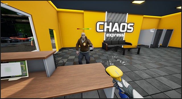 Chaos Express: Delivery Simulator là game mô phỏng giao hàng nhanh và hỗn loạn ở góc nhìn người thứ nhất