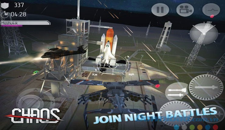 Game không chiến miễn phí C.H.A.O.S