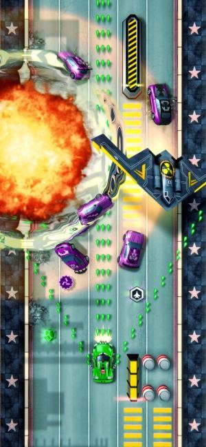 Cho nổ tung kẻ thù trên đường