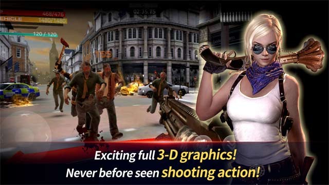 Tận hưởng đồ họa 3D ấn tượng, chưa từng có trên game bắn súng hành động