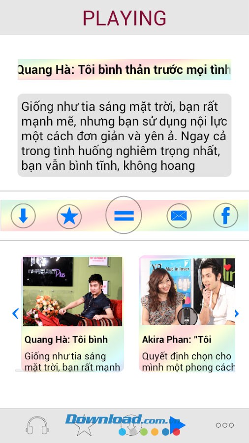 Chát với ngôi sao for Android