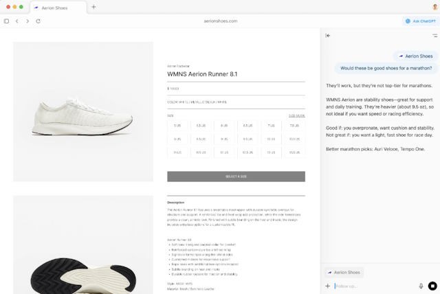 Duyệt web với ChatGPT bên cạnh bạn