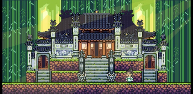 Đồ hoạ pixel cùng tạo hình nhân vật ngộ nghĩnh đáng yêu