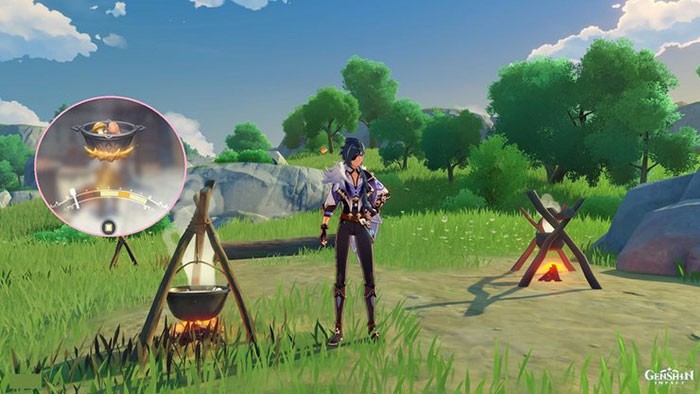 Làm món xiên gà nấm cho Lynn để hoàn thành nhiệm vụ và nhận phần thưởng