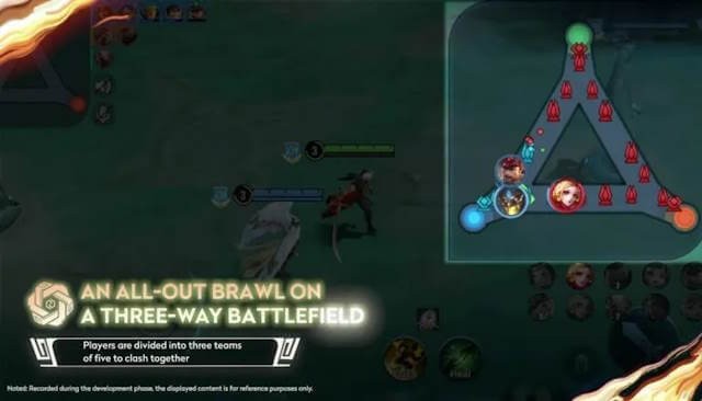 Chế độ Tri-National Clash cho phép người chơi trong cùng một nước sẽ chiến đấu và bảo vệ danh tiếng dân tộc mình