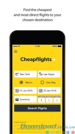 Tìm vé máy bay giá rẻ