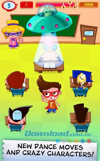 Những điệu nhảy mới cùng những nhân vật điên loạn