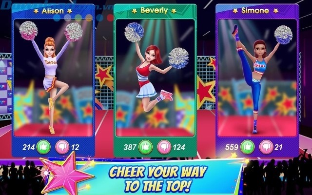 Thể hiện những bước nhảy đẹp nhất