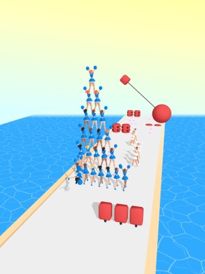 Thu thập thật nhiều hoạt náo viên vào đội của mình