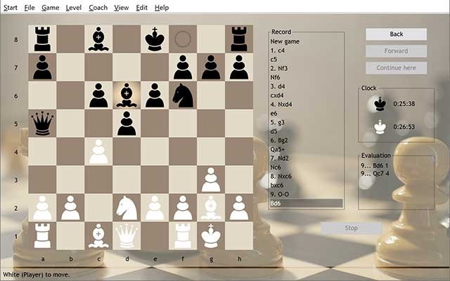 Chess 2022 kết hợp trang nhã giữa giao diện dễ sử dụng với nhiều chức năng phong phú