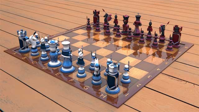 Game Chess App for Android được thiết kế dưới dạng 3D sống động với nhiều tính năng hấp dẫn