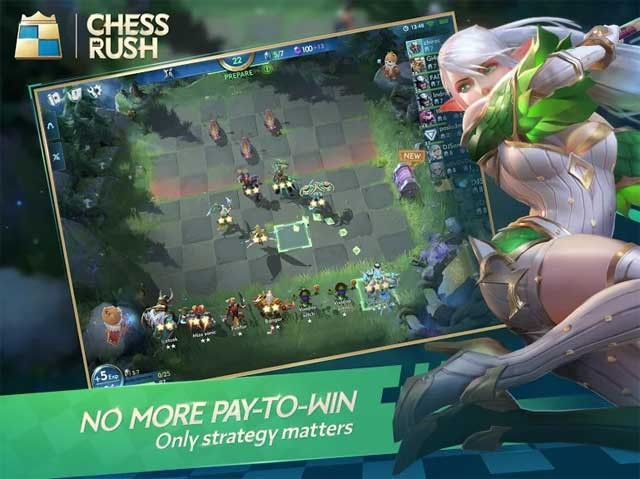 Không phải trả tiền để mua chiến thắng trong Chess Rush