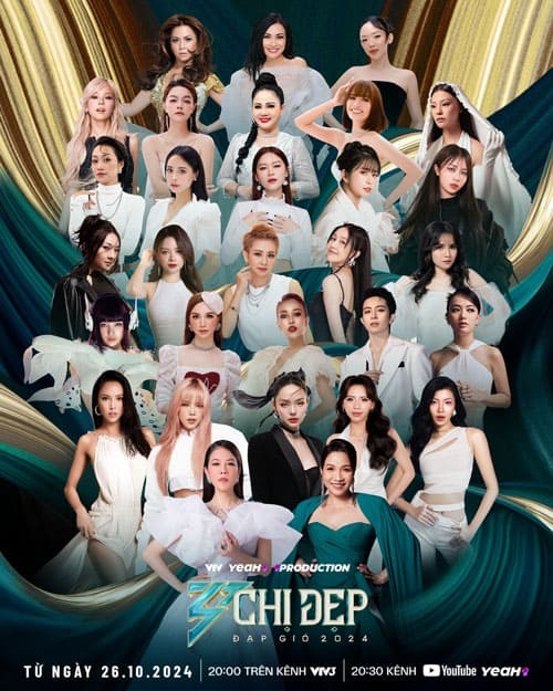 Dàn cast chương trình Chị Đẹp Đạp Gió Rẽ Sóng