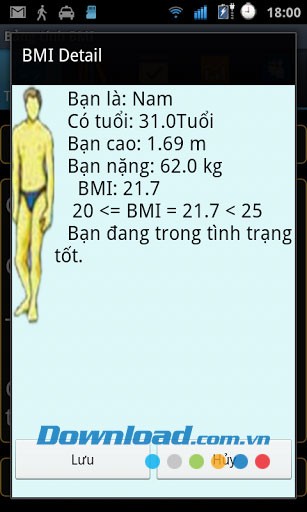 Chỉ số sức khỏe IBM for Android