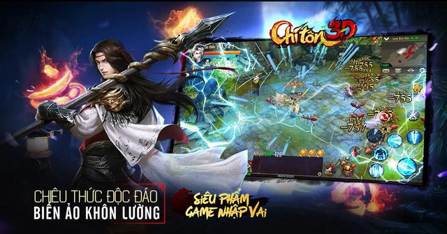 Game kiếm hiệp nhập vai cho Android