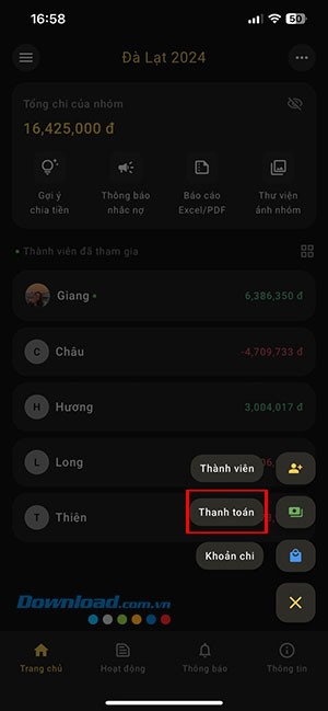 chia tien nhom cho ios 8*473484