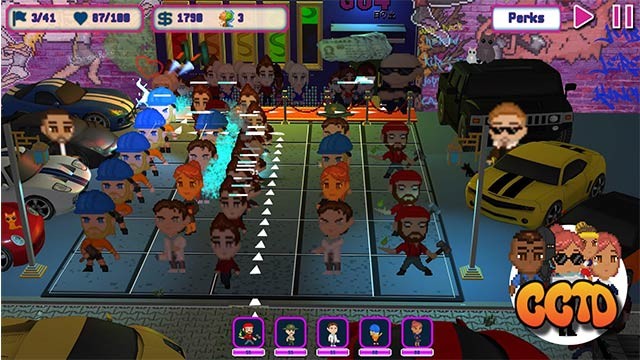 Mỗi tòa tháp trong ChibiclubTD game sẽ có những ưu điểm và đặc quyền riêng để khai thác