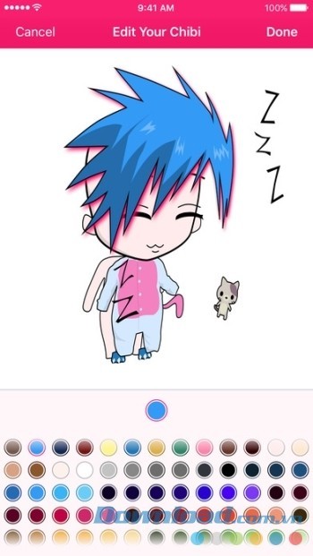 Chỉnh sửa màu sắc theo ý muốn