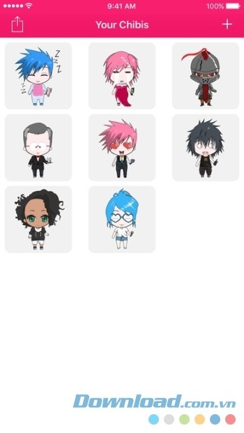 Sử dụng như bộ sticker độc đáo trên iMessage của iOS 10