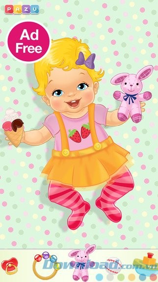 Cho bé chơi đồ chơi