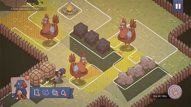 Thâm nhập vào các căn cứ của Đế chế Gà để tìm kiếm manh mối về cô bạn mất tích