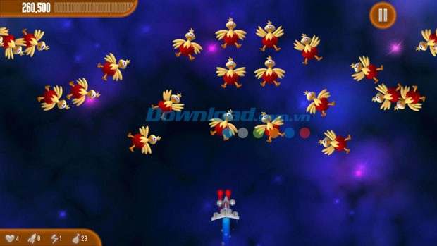 Chiến đấu với phi đội gà bay