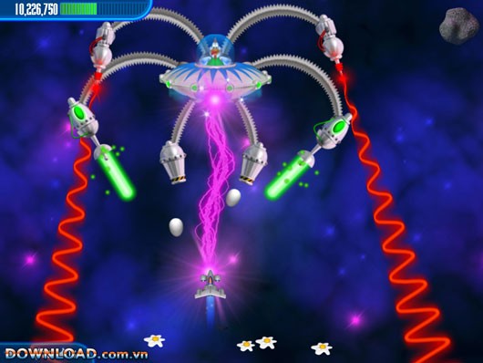 Chicken Invaders 3: Revenge of the Yolk Christmas Edition For Linux