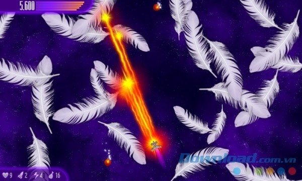 Chicken Invaders 4 HD cho Android bổ sung thêm nhiều yếu tố thử thách mới