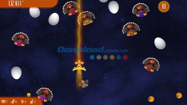 Đồ họa đẹp, nhiều màu sắc