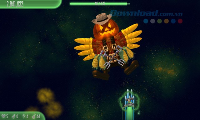 Boss trong Chicken Invaders 5 Halloween
