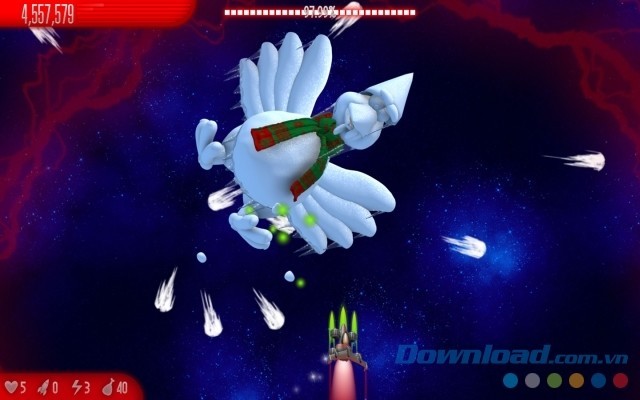 Đánh bại những tên boss nguy hiểm, mạnh mẽ