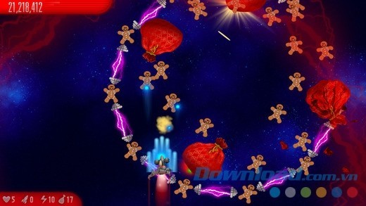 Game thủ sẽ bắt gặp những hình ảnh quen thuộc của Giáng sinh khi chơi game