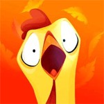 Chicken Rider iOS 1.0: Game Gà Chạy Vô Tận Gây Nghiện