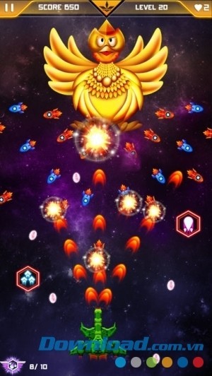 Trùm cuối siêu mạnh của đội quân gà