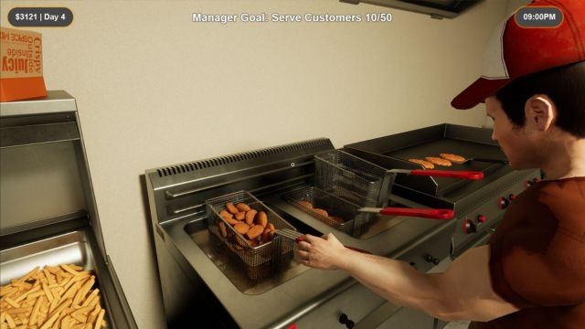 Chicken Shop Simulator là game mô phỏng cửa hàng gà rán dành cho tối đa 6 người chơi