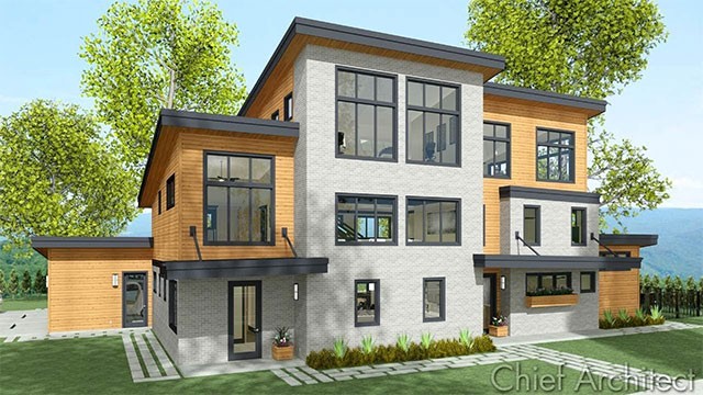 Dựng mô hình nhà 3D cực kỳ chi tiết và trực quan