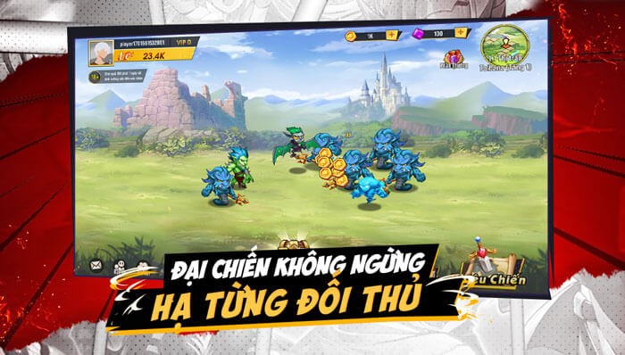 Đại chiến không ngừng, hạ từng đối thủ