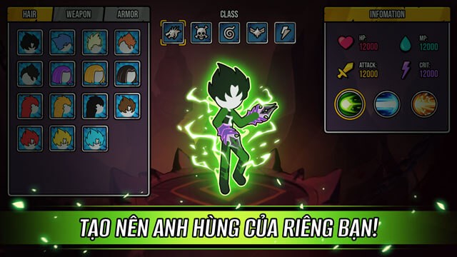 Mở khóa, tạo nên anh hùng của riêng mình