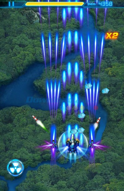 Chiến đấu chống lại kẻ thù trong Chiến cơ huyền thoại