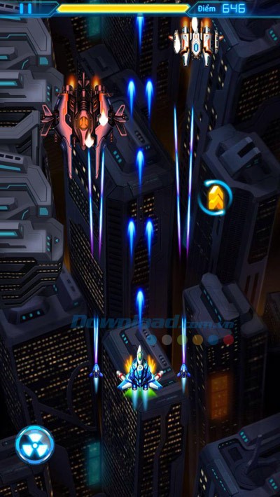 Tàu con tham gia yểm trợ cho chiến cơ của bạn