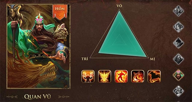 Tướng Quan Vũ trong Chiến Thần Vô Song