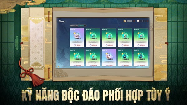 Kỹ năng độc đáo phối hợp tùy ý