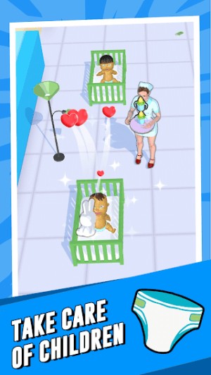Childcare Master là game mô phỏng chăm sóc trẻ nhỏ thú vị