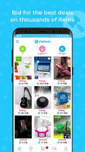 Đấu giá cho mặt hàng mà bạn muốn trong số hàng ngàn sản phẩm