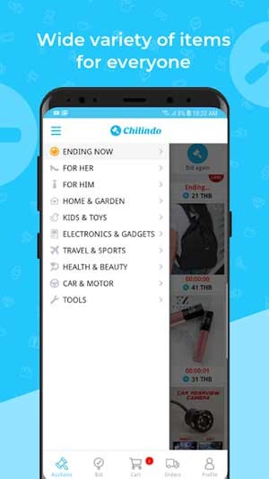 Vô số mặt hàng cho mọi người