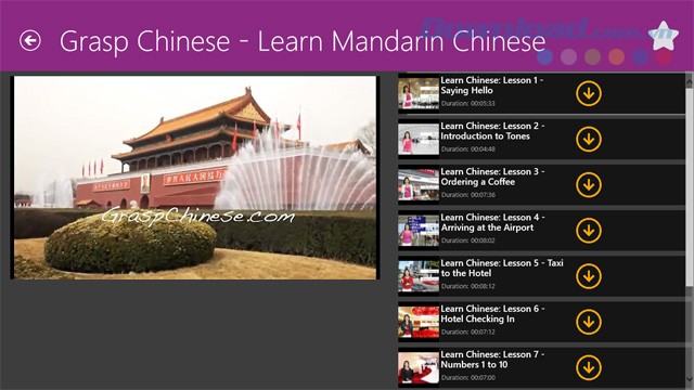 Chủ đề Grasp Chinese