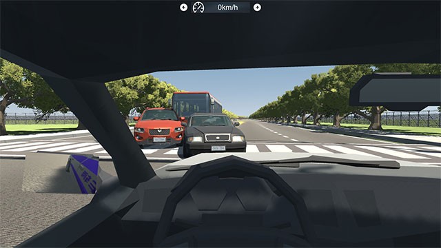 Chinese Driving Test Simulator kiểm tra kỹ năng lái xe và phản xạ của bạn