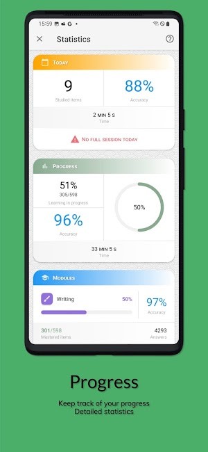 Theo dõi tiến trình học của bạn