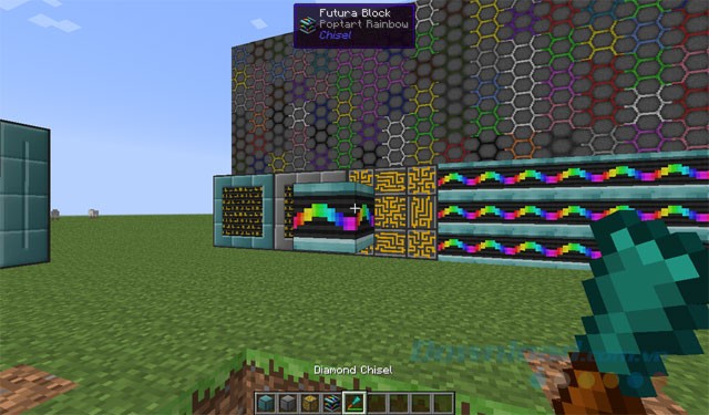 Chisel Mod hỗ trợ xây dựng thế giới Minecraft