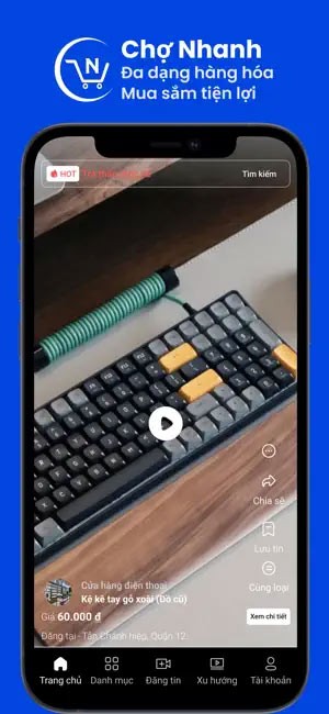 Chợ Nhanh cho iOS